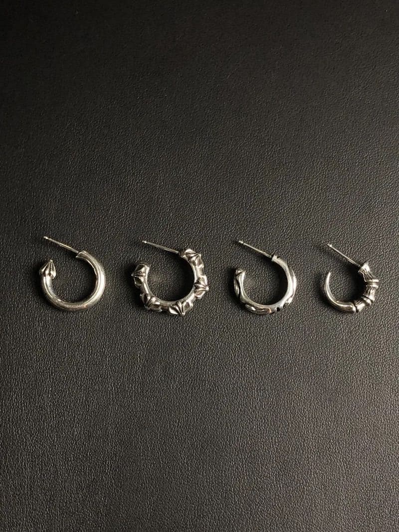 Half ring earrings — view 1
