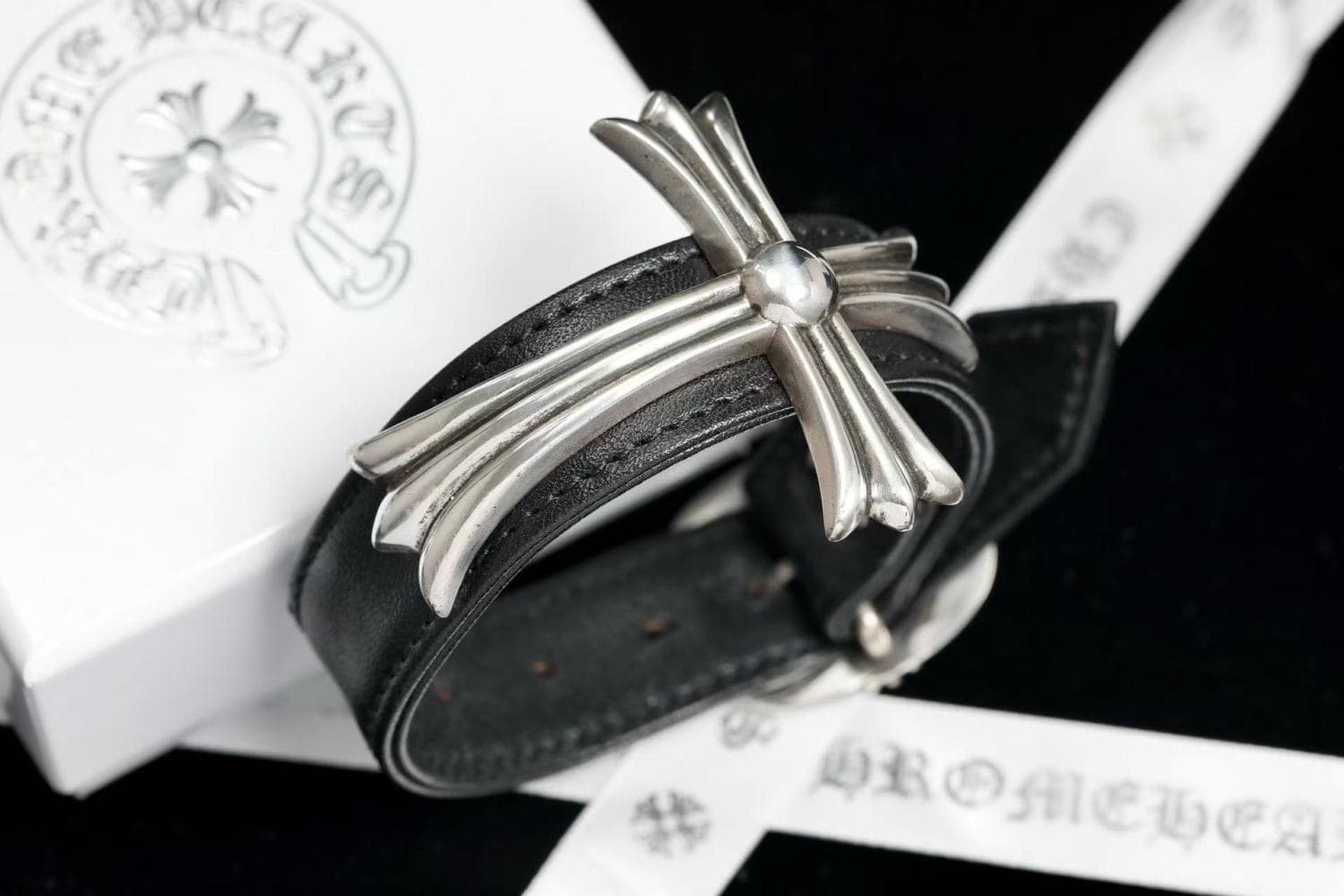Long Cross Lock Bracelet — view 1